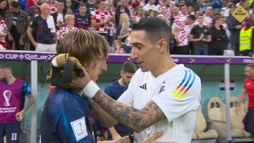 Les unió el madridismo y este es el resultado: precioso esto de Di María y Modric al final