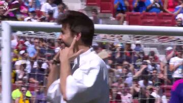 La celebración de Piqué al marcarle un penalti a Casillas: no deja indiferente a nadie