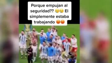 Sale a la luz una de las imágenes más deplorables del Mundial con Argentina involucrada