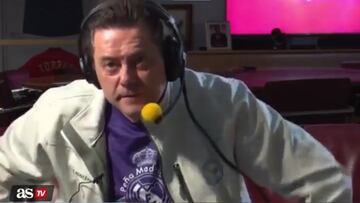 La reacción de Roncero a los goles del derbi: “Me has callado la boca”