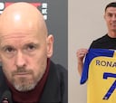 Le preguntan a Ten Hag por Cristiano y no puede ser más tajante