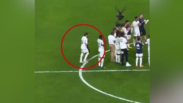 El gesto de Nacho con la mujer de Kroos que pasó desapercibido