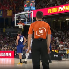 La exótica técnica de lanzar libres que dejó al Palau en shock: “La gente está flipando...”