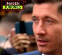 Lewandowski cuenta su polémico gesto y la explicación no convence a nadie