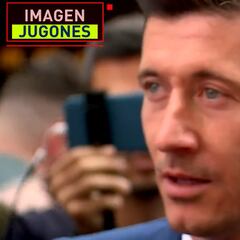 Lewandowski cuenta su polémico gesto y la explicación no convence a nadie