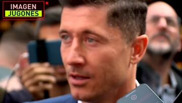 Lewandowski cuenta su polémico gesto y la explicación no convence a nadie
