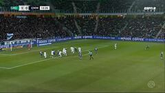 Miguel Araujo celebra su centenario con el Emmen con este gran gol de primeras