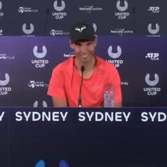 La pregunta a Nadal sobre su retirada que no le gustó pero acabó contestando entre risas