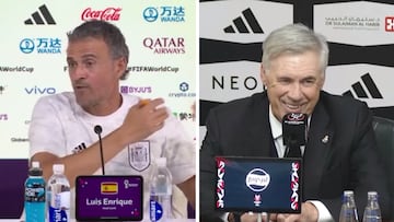 Las redes hacen sangre con esto de Luis Enrique y la respuesta de Ancelotti