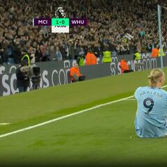 El golazo histórico de Haaland que va a dejar a Courtois preocupado: no es común en él lo que hizo