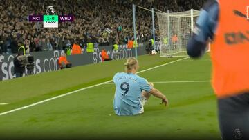 El golazo histórico de Haaland que va a dejar a Courtois preocupado: no es común en él lo que hizo