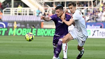 Resumen y goles de la Fiorentina vs Roma de la Serie A