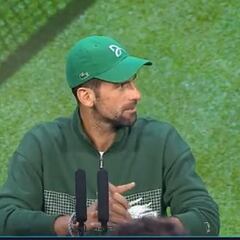 La reacción de Djokovic al enterarse de que ha ganado Alcaraz en plena rueda de prensa: muy significativa...