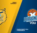Resumen del Gran Canaria vs Buducnost de la Eurocup