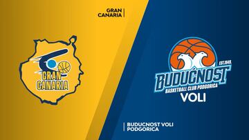 Resumen del Gran Canaria vs Buducnost de la Eurocup