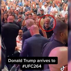 Se vuelve a hacer viral el polémico gesto de Mel Gibson a Trump en la UFC