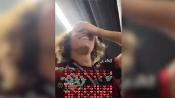 El vestuario de Flamengo se viene arriba y canta esto al Madrid tras la Libertadores: David Luiz, un poema