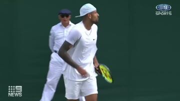 La repugnante acción de Kyrgios que Wimbledon ha castigado con dureza