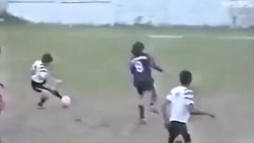 La historia se repite 30 años después: Messi calcó de niño la asistencia ante Países Bajos