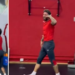 Sergio Ramos se viste de Stephen Curry en sus redes y nos regala este canastón