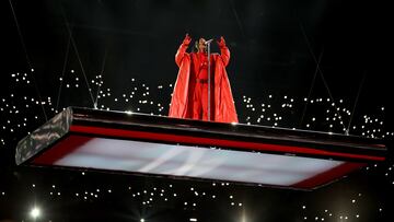 La espectacular coreograf¨ªa de Rihanna en el Half time show de la Super Bowl LVII