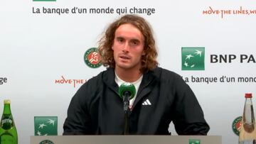 La frase de Tsitsipas que le salió del alma sobre Nadal y Roland Garros que es de obligada escucha
