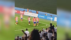 La polémica celebración del jugador del Atleti en Valdebebas que ha enfadado mucho