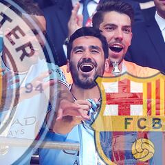 Gündogan es técnico, polivalente y un gran finalizador. Hoy disputa la final de la Champions con el City y el Barça podría ser su próximo destino.