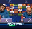 La cara que se te queda cuando tu jefe te llama “hijo de p***”: tremendo esto de Sampaoli con Lamela