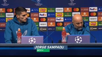 La cara que se te queda cuando tu jefe te llama “hijo de p***”: tremendo esto de Sampaoli con Lamela