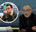 El ataque de Real Madrid TV a Xavi y su carrera por sus declaraciones sobre el arbitraje