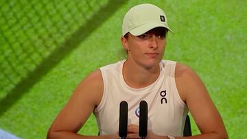 El mensaje rotundo de Swiatek sobre Rusia, Ucrania y la guerra