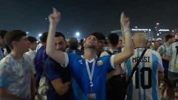 La fiesta argentina por los mil partidos de Messi con recuerdo a Maradona