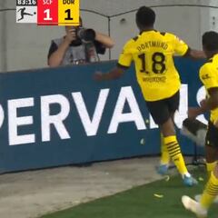 La gran promesa del fútbol mundial ya le gana partidos al Dortmund: vean su gol