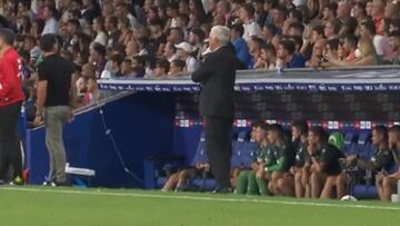 Fue de lo más viral del partido: vean lo que captaron las cámaras en el gol de Benzema