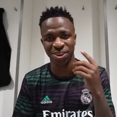 Vinicius desvela el secreto de su golazo de Anfield