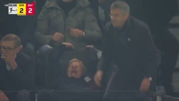 La reacción de Oliver Kahn cuando el Dortmund empata en el 95′ dará la vuelta al mundo