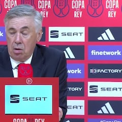 Ancelotti: “Hemos tenido carácter para cambiar el partido...”