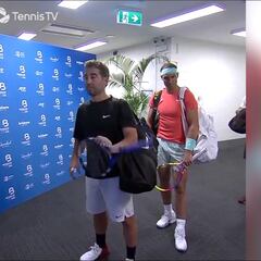Los pelos de punta: así recibieron a Nadal casi un año después de pisar por última vez una pista de tenis