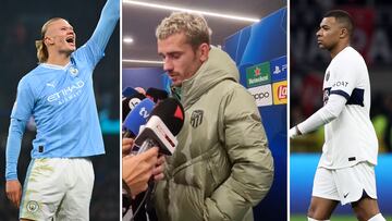 Preguntan a Griezmann si ‘come’ en la mesa de Haaland y Mbappé y su respuesta es top