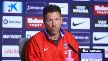 Simeone y el balón parado: “Nosotros en 2014 también ganamos mucho así...”