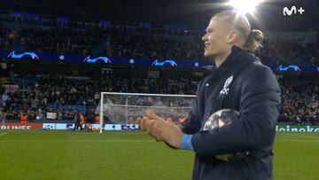 Exhibición de otro planeta de Haaland: con el 3-0 entenderán por qué ha metido 5 goles