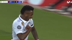 Poco se está hablando de lo de Vinicius con el Madrid totalmente muerto en Anfield