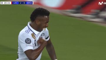Poco se está hablando de lo de Vinicius con el Madrid totalmente muerto en Anfield