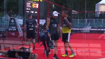 Pudo acabar en tragedia: la surrealista lesión de este jugador de pádel que dejó a todo el mundo en vilo