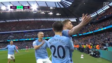 Pánico si eres madridista: golazo de locos entre Haaland-De Bruyne para destrozar la Premier