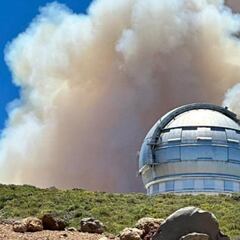 El incendio de La Palma obliga a la evacuación del observatorio del Roque de Los Muchachos
