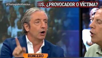 El alegato de Pedrerol por Vinicius que sacó de quicio a Soria