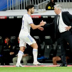 En El Chiringuito desvelan lo que hizo Ancelotti con Asensio tras su gol