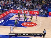 El matazo que destrozó a Lituania: disfruten del pase de Lorenzo Brown y la salvajada de Garuba